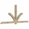 Ekena Millwork Redmond Rough Sawn Timber Gable Bracket, Douglas Fir, 96"W x 44"H x 4"D x 4"F, 11/12 Pitch GBW096X44X0404RED00RDF - alternate 2